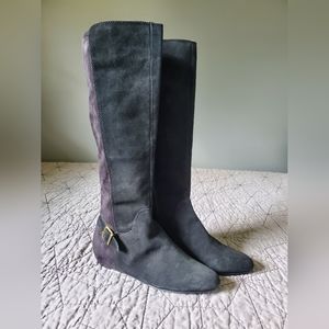 Steve Madden Black Calf Boots Size 9